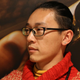 Uber driver Jasper Fu, aka “190 cm,” talks with me in a Shanghai cafe.